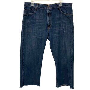 Levi's 569 Loose Straight Mens Jeans 42x32 Boho Hippie Streetwear Modern Casual